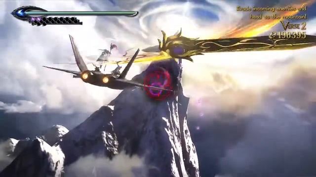Switch : Bayonetta 2 - Chapter 16 Sovereign Power : Jetfighter Assault Gameplay смотреть онлайн