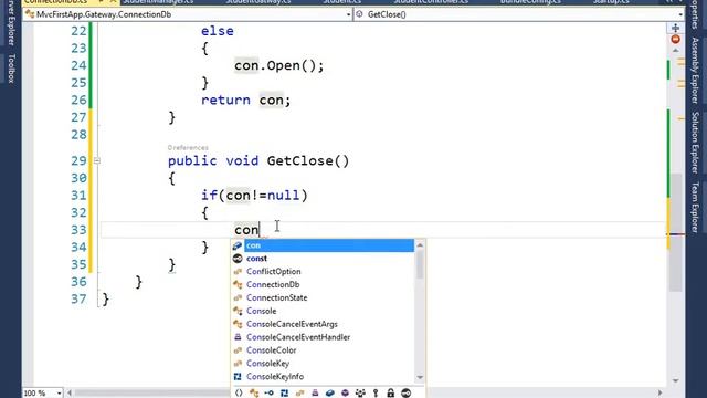 Connection string in C# || How to create common connection class in c# смотреть онлайн