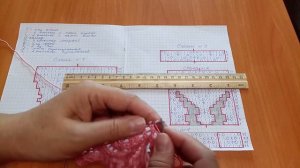 МК по узору для круглой кокетки спицами