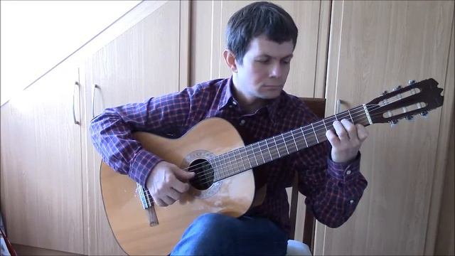 Belle - Notre Dame de Paris - Solo Guitar Cover смотреть онлайн