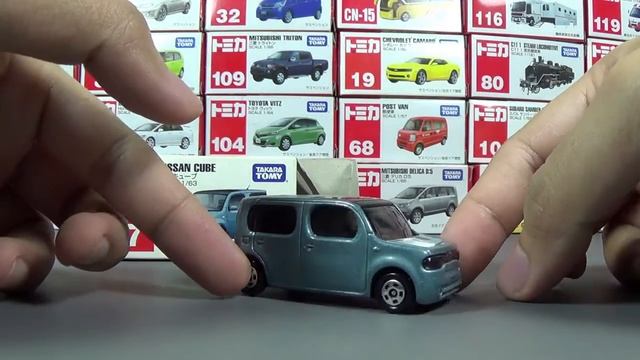 トミカ 017 日産 キューブ смотреть онлайн