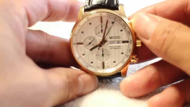 Mido Multifort Automatic Rose Gold Watch