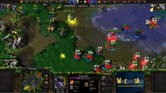 Moon(NE) vs ReMinD(NE) - Warcraft 3: Classic - RN5588 смотреть онлайн
