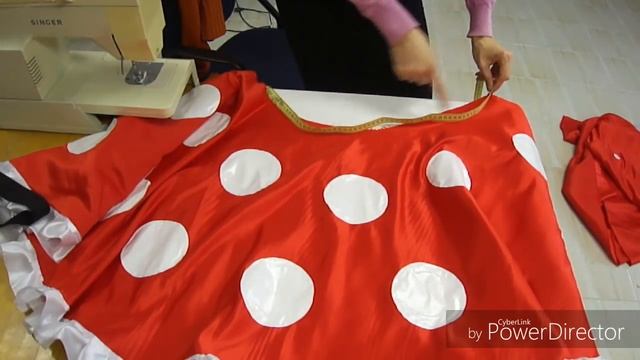 Мастер класс шьём платье для аниматора и ростовой куклы Минни Маус смотреть онлайн