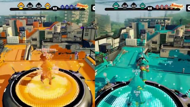Splatoon Splitscreen with Gamepad View (SwipSwapMe) смотреть онлайн