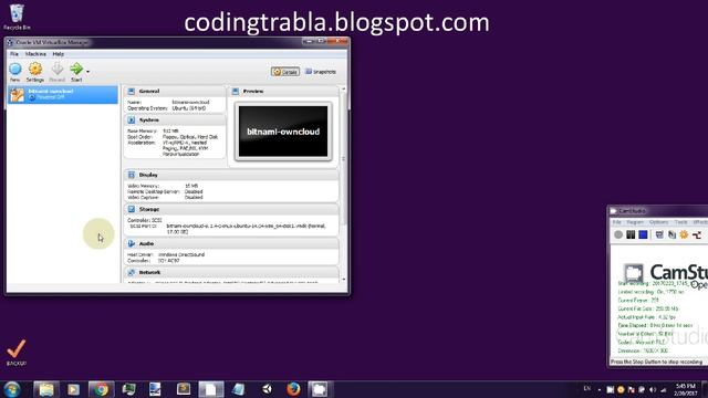 Install OwnCloud 9.1.4 On Windows 7 Via Bitnami Virtual Machine ByAO