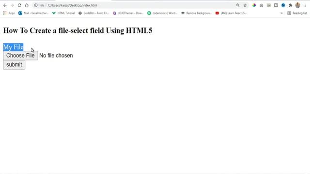 HTML5 File Upload Input Form in Urdu/Hindi | Multiple Files Upload in HTML Form | HTML5 Tutorial смотреть онлайн