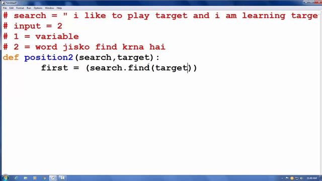 Python tutorial in Hindi 18 : Solution of previous problem (find 2nd position) смотреть онлайн