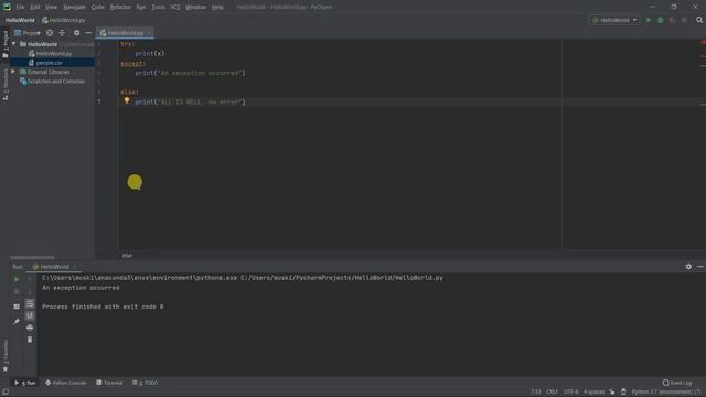 Python Tutorial: Using Try/Except/Finally Blocks for Error Handling смотреть онлайн