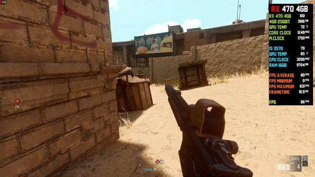 Insurgency Sandstorm - RX 470 4GB - i5 3570 - 16GB Ram - 1080p смотреть онлайн