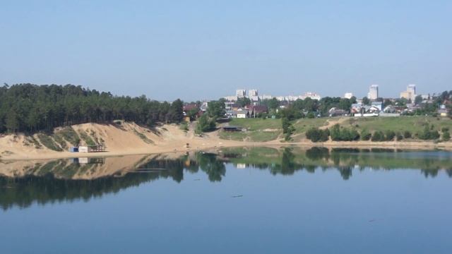 С утра пораньше - поплавать на Карьере . Изумрудное . смотреть онлайн