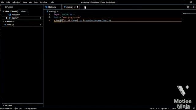 How to get IP address using python смотреть онлайн