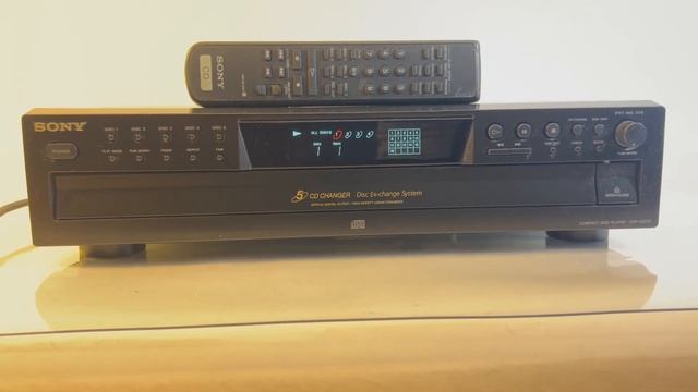 Sony CDP-CE275 Digital Optical Out 5-Disc Changer CD Player w/ Remote смотреть онлайн