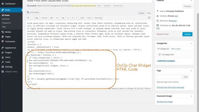 How To Insert OnOp Widget Into Wordpress Website In Less Than 10 Minutes смотреть онлайн