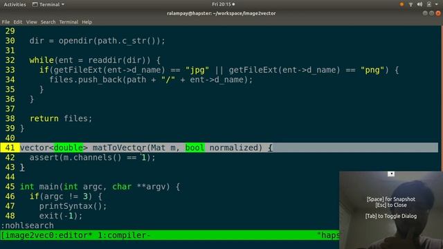 Mat to Vector in C++ and OpenCV смотреть онлайн