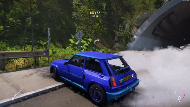 Forza Horizon 5 . Renault 5 Turbo 1980 . Car Show Speed Jump Crash Test Drive . смотреть онлайн