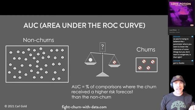 Optimize Logistic Regression For Fighting Churn: Ch 9.1, Fighting Churn With Data Science смотреть онлайн
