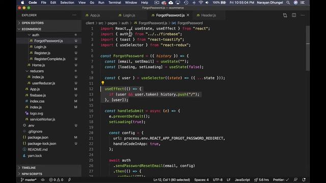 21 React Redux Firebase Full Auth + Forgot Password + Email + Social Login - Redirect Logged in Use смотреть онлайн
