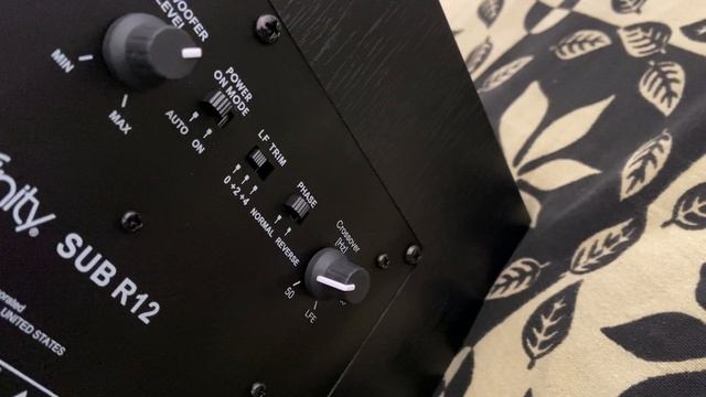 Infinity Sub R12 subwoofer смотреть онлайн