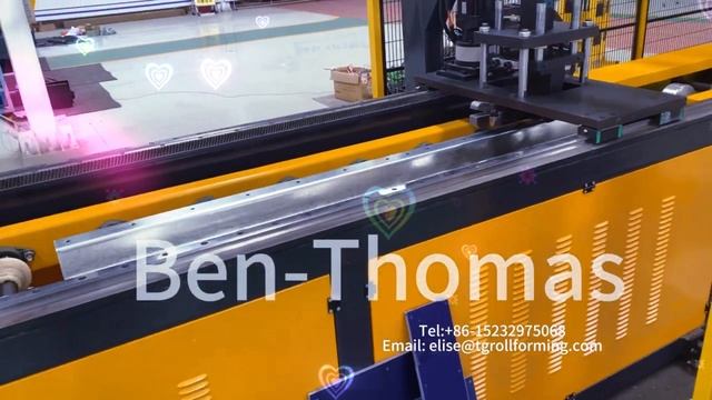 (Silo Column Production Line)
Silo Post Production Line
|Steel Silo Stiffener Production Line|