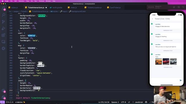 TextInput com altura automática e acompanhando o teclado - React Native смотреть онлайн