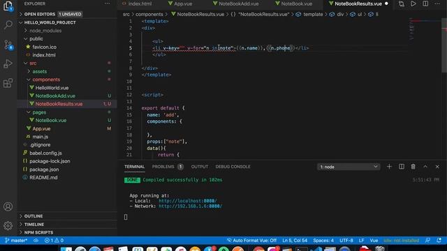 3- vueJS, Pass data between child component and it's parents смотреть онлайн