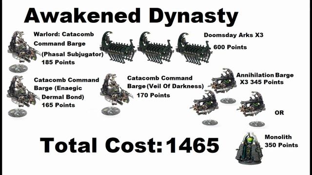 How to make the best Necron tank list using the new codex detachments смотреть онлайн
