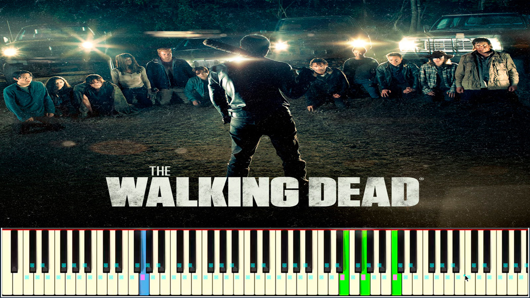 The Walking Dead.Разбор Мелодии (Tutorial)