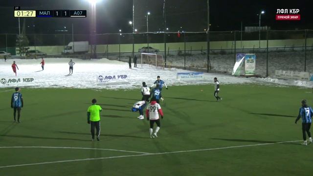 МАЛКЪАР - АВТОПРОВЕРКА 07 | Зимний Кубок ЛФЛ КБР 23/24 |⚽️ #LFL07 смотреть онлайн