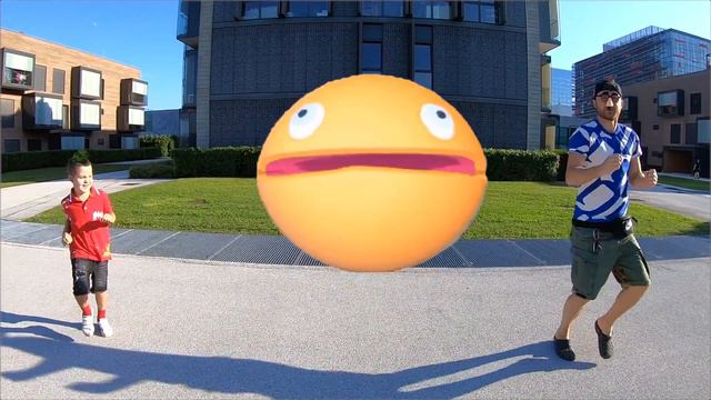 Timko Plays Hide And Seek With Pac Man And Dad