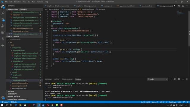 Angular CRUD #11 GET Detail Activated Route смотреть онлайн