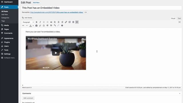 WordPress: Embedding Video and Audio смотреть онлайн