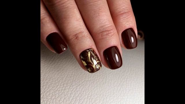 Дизайн ногтей шоколадного цвета ? ИДЕИ МАНИКЮРА ? ДИЗАЙН НОГТЕЙ ??? смотреть онлайн