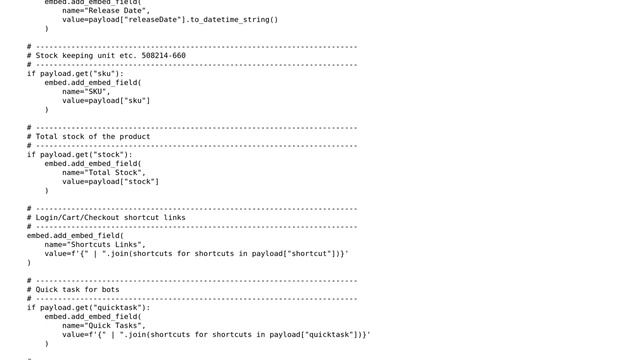 Code Review: Creating embed for Discord reading from dictionary смотреть онлайн