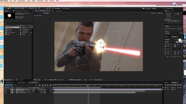 Star Wars BLASTER TUTORIAL - Adobe After Effects смотреть онлайн