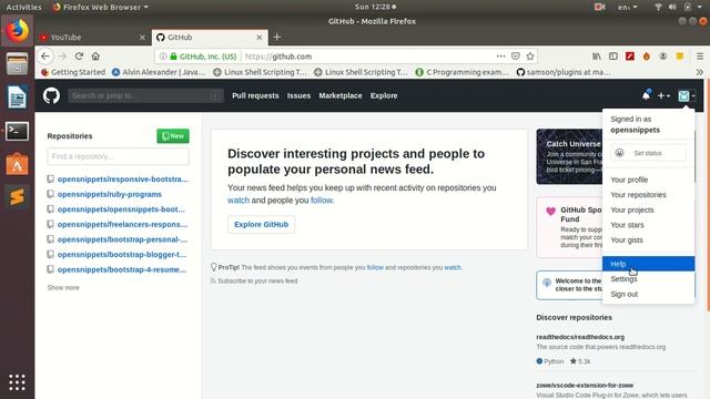 Github - add SSH key to github смотреть онлайн