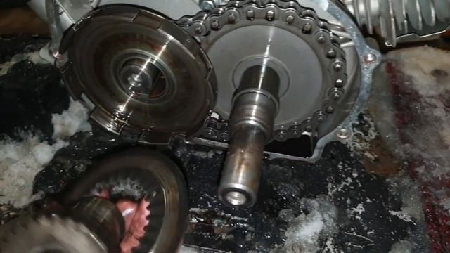 Доработанный редуктор для двигателя лифан 15л/с