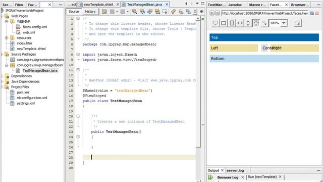 IPGRAY : how to add jsf to netbeans maven web project : part2 смотреть онлайн