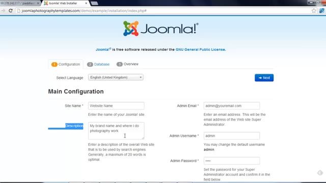 How To Setup The Joomla 3 Website On Godaddy Web Hosting смотреть онлайн