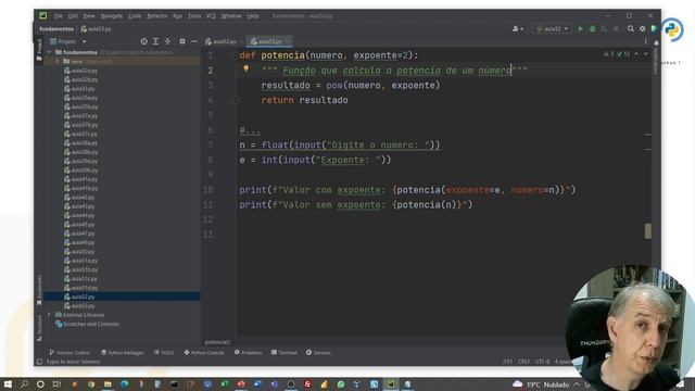 Aula53 - Módulo08 - Trilha: Fundamentos em Python - Documentação de Funções: DocString смотреть онлайн