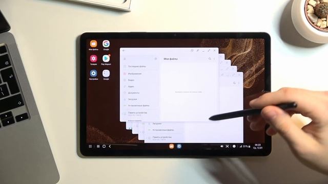 Распаковка Samsung Galaxy Tab S8 / Честная распаковка Galaxy Tab S8