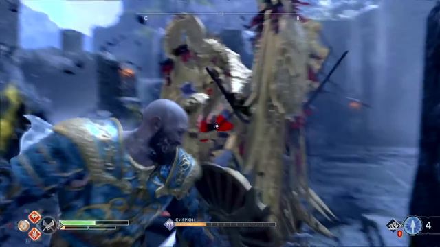 God of War 4 Valkyrie queen Hard (Валькирия королева) смотреть онлайн