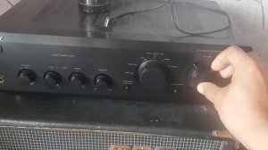 колонки ТОМ 1201 усилитель soni EF320r