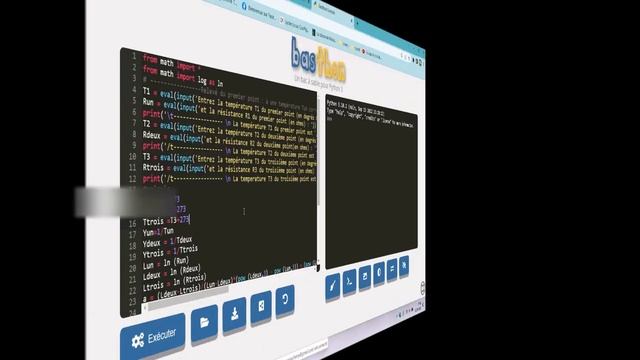 Tutoriel basthon pour python : mini projet thermomètre numérique смотреть онлайн