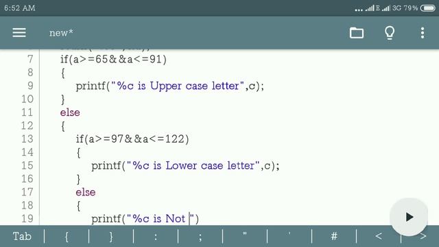 Write a program for check entered letter is Upper or Lower case letters смотреть онлайн