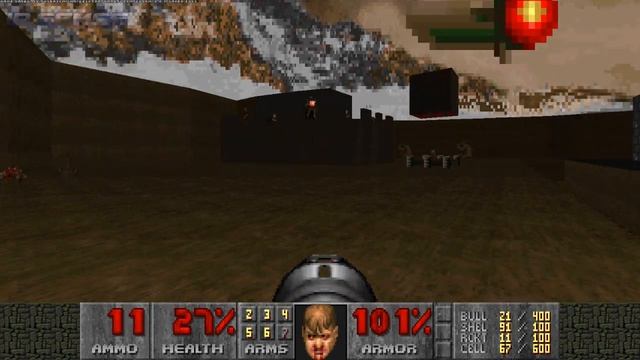 Final Doom TNT Evilution (Ultra-Violence) Прохождение без комментариев - Часть 2 смотреть онлайн
