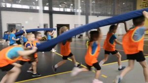 Весёлые старты, открытый урок для детей 4-5 лет