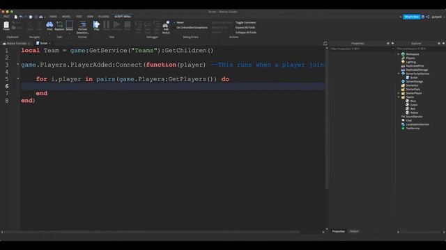 Randomize Teams in Roblox Tutorial смотреть онлайн