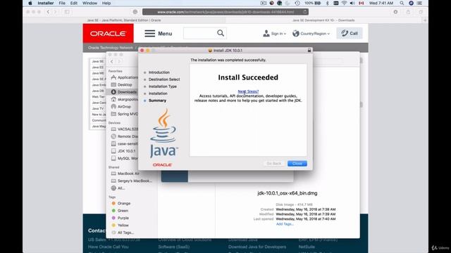 3.1 Install Java Platform JDK смотреть онлайн