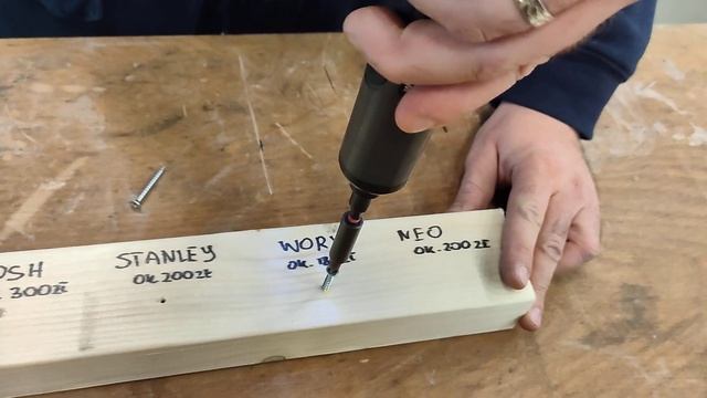 Krótki test śrubokrętów elektrycznych / A short test of electric screwdrivers смотреть онлайн